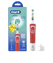 ブラウン（BRAUN）　すみずみクリーンキッズ　レッド　回転式　D1004132KPKMRD－EL