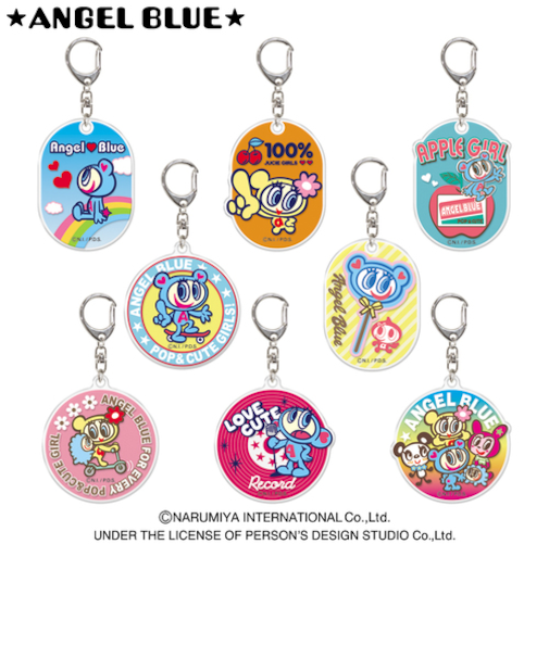 クラックス　エンジェルブルー（Angel　Blue）　トレーディングアクリルキーホルダー　128011