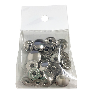 中西　バネホック　＃5　ニッケル　10個入