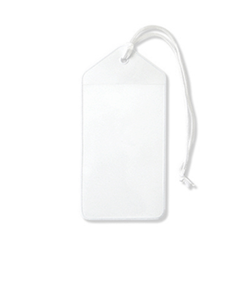 コンサイス　ネームタッグ　3枚セット　クリア