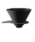 ハリオ（HARIO）　V60　フラットドリッパー　02　PLUS　Zebrang　ZB-VDFP-02B　ブラック