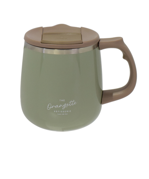 サブヒロモリ　オランジェット　ステンレスサーモマグカップ　400mL　SHI4084－27　グリーン