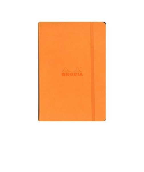 ロディア（RHODIA）　Webnotebook　横罫A5　オレンジ　cf118608