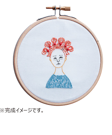 MIYUKI　nuie　刺しゅうキット　ぽこぽこ　HCA15　1