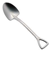 イブモード(eve-mode) スコップスプーン 小 つや消し仕上げ