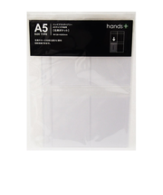 hands＋ダイアリー　A5サイズ手帳用　名刺ポケット