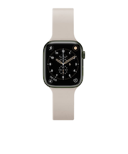 ピージーエー（PGA）　AppleWatch　49／46／45／44／42mm用　シリコンバンド　アイボリー