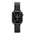 ピージーエー（PGA）　AppleWatch　49／46／45／44／42mm用　シリコンバンド　ブラック