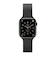 ピージーエー（PGA）　AppleWatch　49／46／45／44／42mm用　シリコンバンド　ブラック