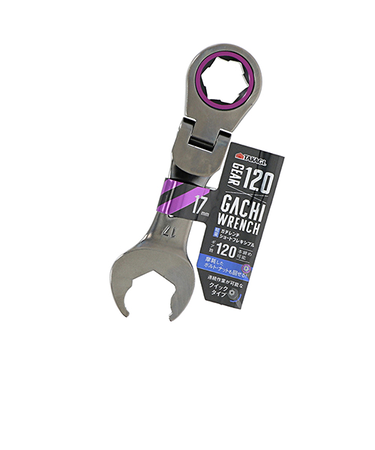 高儀（TAKAGI）　ガチレンチショートフレキシブル　17mm