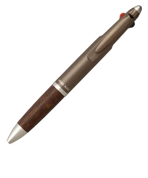 三菱鉛筆　ピュアモルト　ジェットストリームインサイド2＆1　0.7mm　MSXE3-1005-07　メタリックブラウン