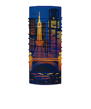 バフ(BUFF) ORIGINAL ECOSTRETCH 553287 TOKYO NIGHTS ORANGE