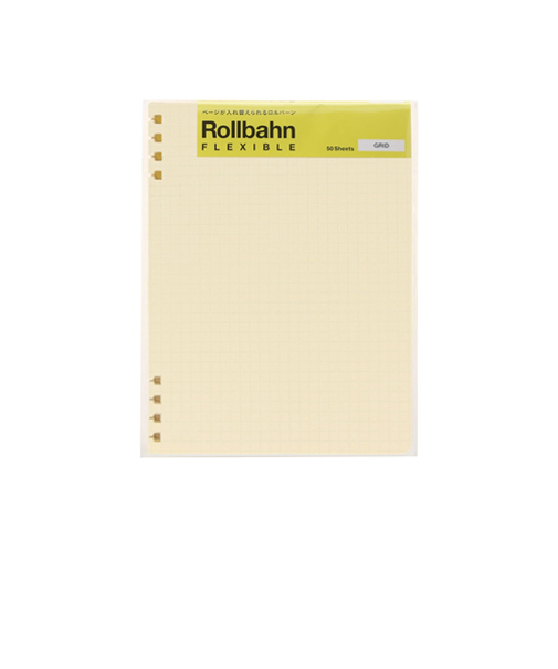 デルフォニックス（DELFONICS）　ロルバーン　フレキシブル　リフィル　方眼　L　500707　200　クリーム