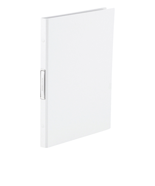 モノクローム（MONOCHROME）　A4S－30穴　クリアーファイルハーフ差し替え式　PAM－139HWH　ホワイト