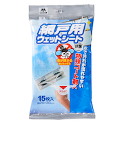 山崎産業　コンドル　網戸用ウェットシート　15枚入