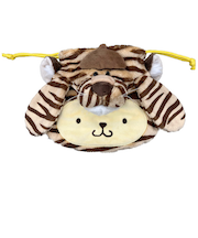 ニキ（NICI）×サンリオキャラクターズ　フィギュアフェイスポーチ　ポムポムプリン×タイガー