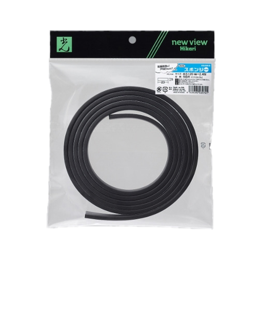 光　スポンジ粘着付　5×20mm×2.4m　KS520－2