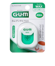 GUM　デンタルフロス　40m　WAX