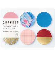 キングジム（KING　JIM）　コフレ（COFFRET）　サークル　COFC004　ピンクフロート