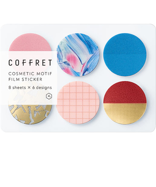 キングジム（KING　JIM）　コフレ（COFFRET）　サークル　COFC004　ピンクフロート