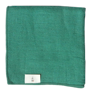 クムコ(cumuco) 和さらし6重織ガーゼハンカチ Mサイズ みどり
