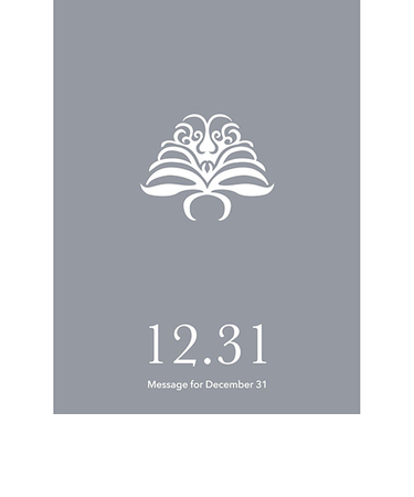 草紙堂　花結びメッセージカード　12月31日