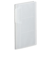 コクヨ（KOKUYO）　ノビータ名刺ファイル　メイ－N218T　クリア