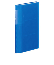 コクヨ（KOKUYO）　ノビータ名刺ファイル　メイ－N236B　クリアブルー