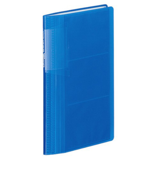 コクヨ（KOKUYO）　ノビータ名刺ファイル　メイ－N236B　クリアブルー