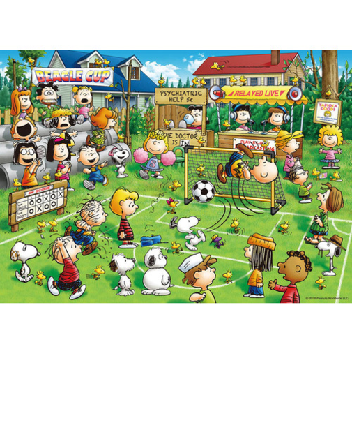 エポック社　PEANUTS　スヌーピー　サッカー　06-097s　500ピース