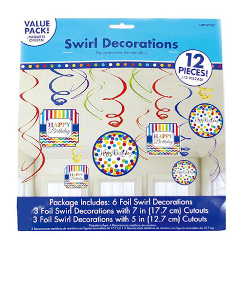 エクセルポイント　スウィールデコ　ブライトバースデー　670471