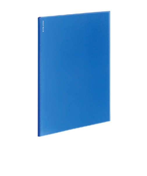 コクヨ（KOKUYO）　ポケットファイルα（ノビータα)A4　12ポケット　ラ－NF12B　青