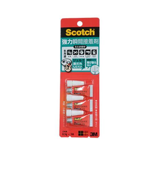 3M　スコッチ(Scotch（R）)　瞬間接着剤ミニ小分け　AMN-G3