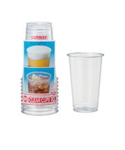 サンナップ（SUNNAP）　クリアーカップ　420mL　10個入
