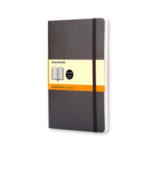モレスキン（MOLESKINE）　クラシックノートブック　ソフトカバー　横罫　ポケットサイズ　404834　ブラック