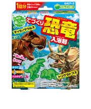 白元アース てづくり入浴剤恐竜 りんごの香り