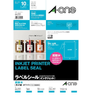 エーワン（A-one）　ラベルシール　インクジェット　64201