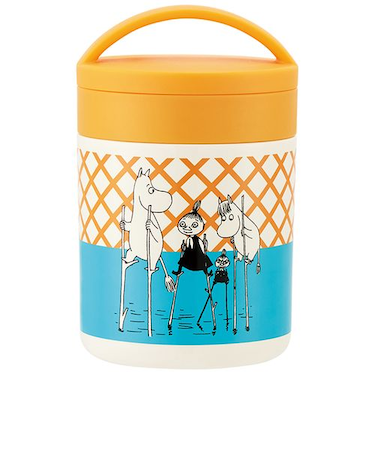スケーター（Skater）　抗菌保温保冷デリカポット　300mL　LJFC3　ムーミン　カラフル