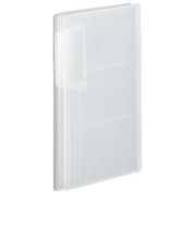 コクヨ（KOKUYO）　ノビータ名刺ファイル　メイ－N236T　クリア