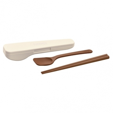 サーモス（THERMOS）　スプーン・ハシセット　CPE－001　ピュアホワイト