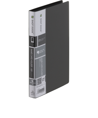 キングジム（KING　JIM）　SHOT　DOCS　名刺ホルダー　42SDクロ