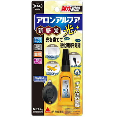 アロンアルフア　瞬間接着剤　光　4g