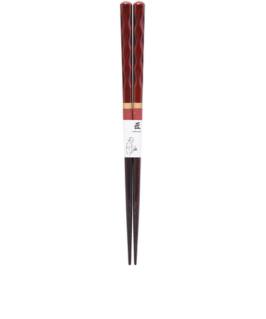 カワイ　食洗箸　漣　21cm　赤