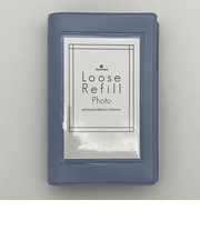 アシュフォード（ASHFORD）　ルーズリフィルフォトバインダー　ミニ5　5512－075PBU　ペールブルー