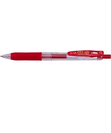 ゼブラ（ZEBRA）　サラサクリップ　0.7mm　赤