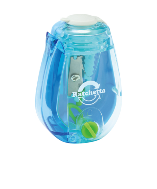 ソニック（sonic）　ラチェッタ　ハンディ鉛筆削り　芯先調整機能付　EK－2164－LB　ライトブルー