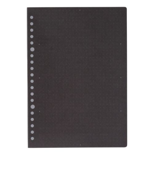 日本能率協会　NOLTYノート　kukuru　ドット方眼5.0mm　A5　NTK1103　ブラック