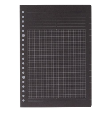 日本能率協会　NOLTYノート　kukuru　セクションタイプ　A5　NTK1102　ブラック