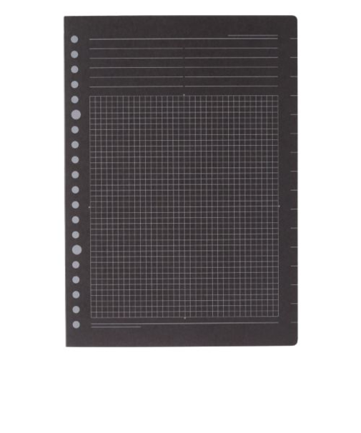 日本能率協会　NOLTYノート　kukuru　セクションタイプ　A5　NTK1102　ブラック