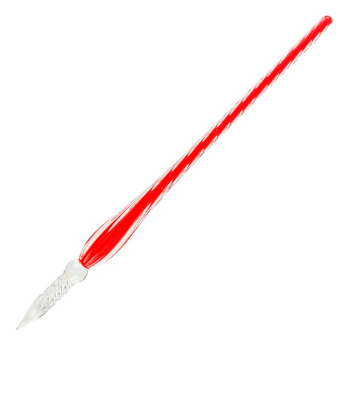 エルバン（HERBIN）　ガラスペン　ボンボン　hb21822　レッド